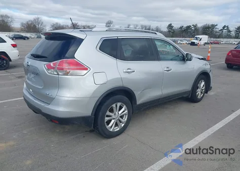2015 Nissan Rogue Sv from USA, damaged, VIN KNMAT2MV2FP541290